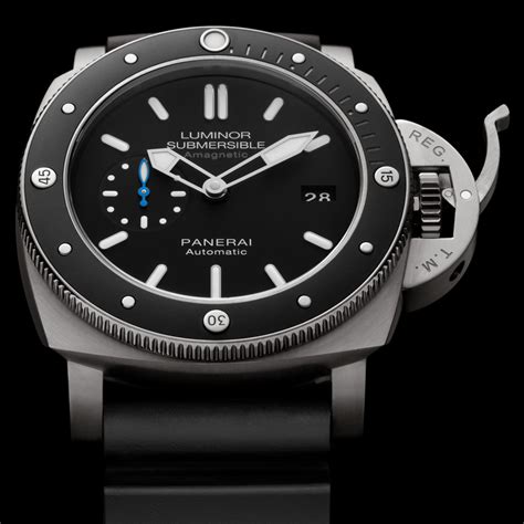 panerai luminor submersible amagnetic leder|Panerai Luminor 1950 amagnetic.